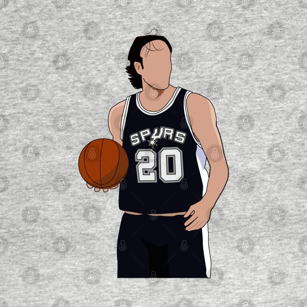 Manu Ginobili by souvenirmala